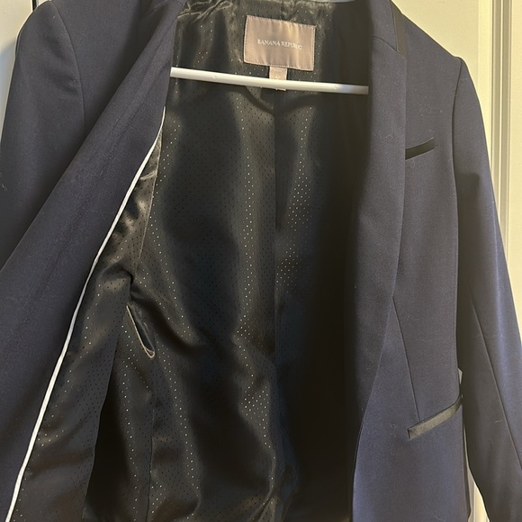 Banana Republic Two-tone Color Blazer - Size 4 - Picture 4 of 10